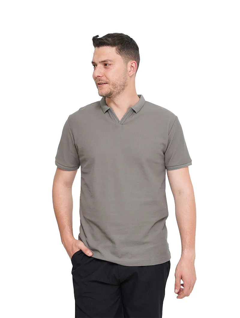 POLO en piqué de coton